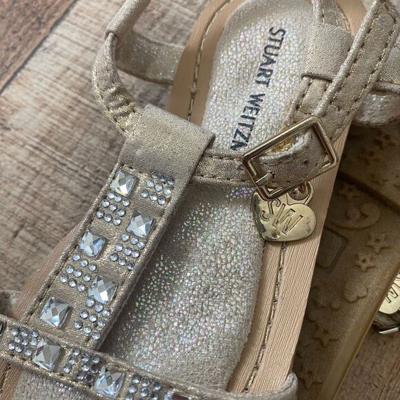 STUART WEITZMAN
Girls' Crystal Suede Sandals‎ - Picture 4 of 10